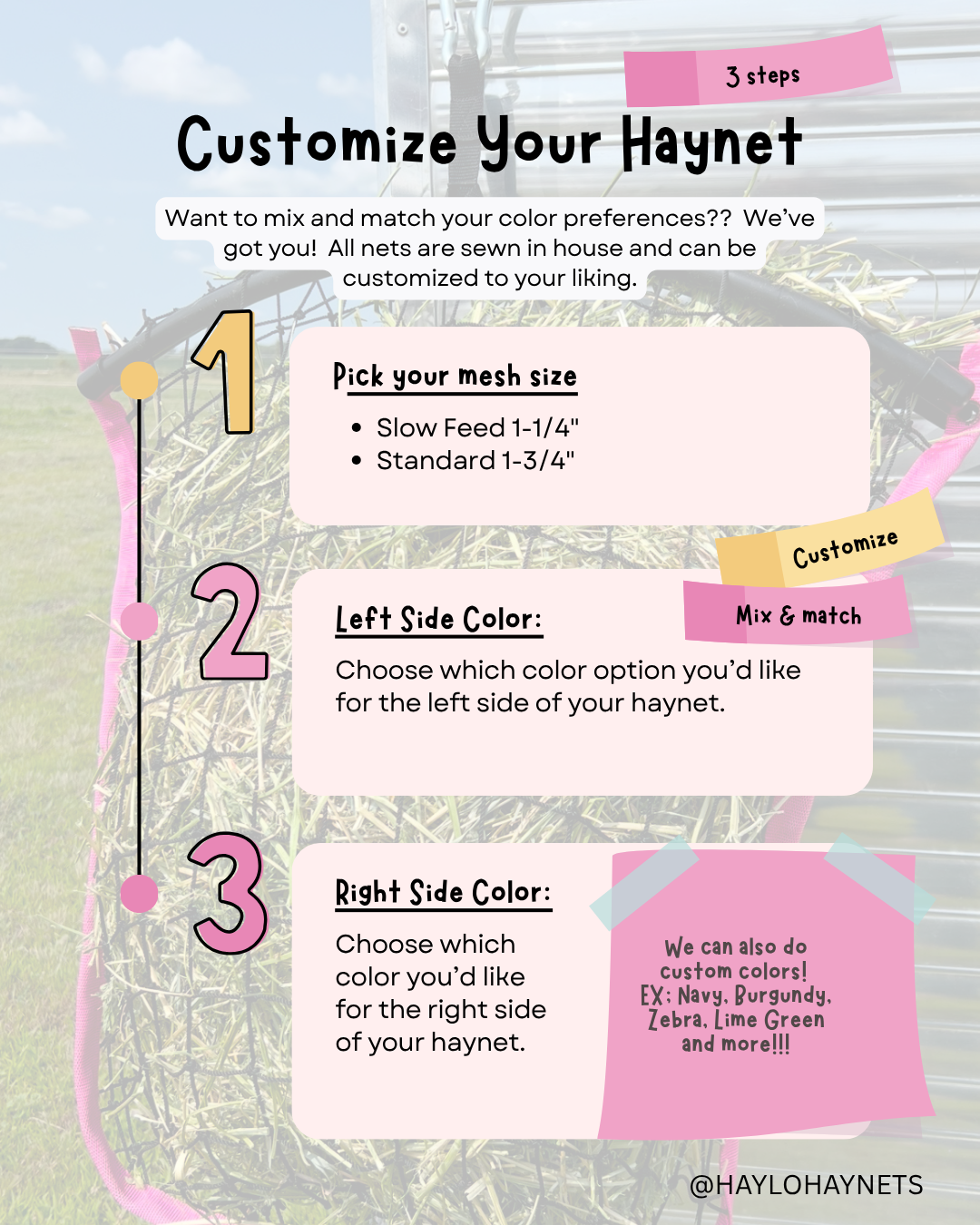Haylo Haynet Customized